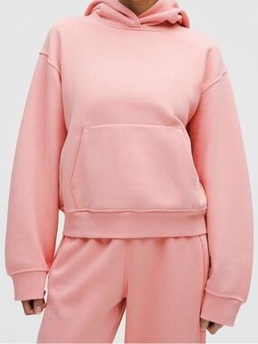 Lululemon Women’s Steady State Oversized Hoodie Tea Rose Medium NWT